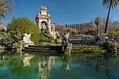 Brunnen im Parc de la Ciutadella; Brunnen; Barcelona; Katalonien; Spanien