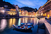 The port of Vernazza, Cinque Terre, Province of La Spezia, Liguria, Italy, Europe