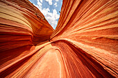 The Wave, Coyote Buttes North, Paria Canyon-Vermillion Cliffs Wilderness, Colorado Plateau, Arizona, USA