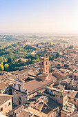 Italy, Tuscany, Siena district, Siena, View of Siena from Del Manga's Tower