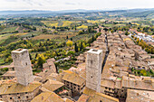 San Gimignano, Siena province, Tuscany, Italy, Europe