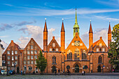 Lübeck, Baltic coast, Schleswig-Holstein, Germany, Heiligen-Geist-Hospital (Hospital of the Holy Spirit)