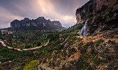 Waterfall Lequarci, Ulassai, Sardinia, Italy