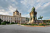 Vienna, Austria, Europe. The Maria Theresa Monumente with the Art History Museum