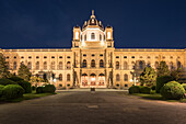 Vienna, Austria, Europe,The Maria Theresa square with the Art History Museum on the Maria Theresa square