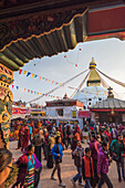 Stupa of Boudhnath,Katmandu,Nepal