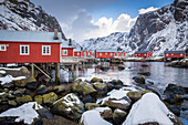 Nusfjord village, Lofoten Islands, Norway