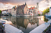 The old town of Bruges, Belgium