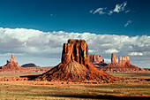 The Mittens Butte in Monument Valley, Arizona, Utah, USA