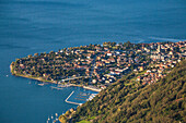 Lombardy, Italy, province of Como. Domaso village on the Como lake