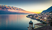 Limone del Garda village on Garda Lake, Brescia province, Lombardy, Italy