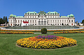 Upper Belvedere Palace, UNESCO World Heritage Site, Vienna, Austria, Europe