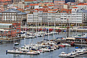 Yacht Marina, La Coruna City, Galicia, Spain, Europe
