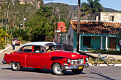Oldtimer in ViÃ±ales Cuba, Province Pinar del Rio