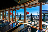 Bell Harbor Marina seen from Anthony's Fish Bar, Seattle, Washington State, United States of America, North America
