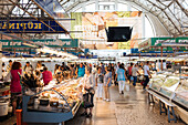Interior of Riga Central Market, Riga, Latvia, Baltic States, Europe
