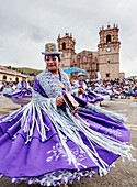 Fiesta de la Virgen de la Candelaria, Main Square, Puno, Peru, South America