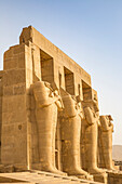 The Temple of Ramesses II (The Ramesseum), UNESCO World Heritage Site, West Bank, Luxor, Egypt, North Africa, Africa