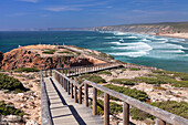 Praia da Borderia beach, Carrapateira, Costa Vicentina, west coast, Algarve, Portugal, Europe