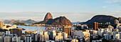 View over Botafogo towards the Sugarloaf Mountain, Rio de Janeiro, Brazil, South America