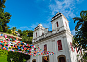 Church in Solar do Unhao, Museum of Modern Art, Salvador, State of Bahia, Brazil, South America