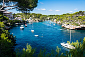 Beautiful bay of Cala Llombards, Santanyi, Mallorca, Balearic Islands, Spain, Mediterranean, Europe
