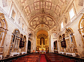 Church of Sao Pedro, interior, Ponta Delgada, Sao Miguel Island, Azores, Portugal, Atlantic, Europe