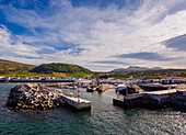Port in Praia, Graciosa Island, Azores, Portugal, Atlantic, Europe
