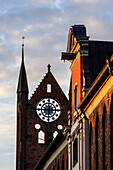 Rathaus am Alten Markt, Stralsund, Baltic Sea Coast, Mecklenburg-Vorpommern, Germany