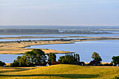 Blick vom Dornbusch, Hiddensee, Rügen, Ostseeküste, Mecklenburg-Vorpommern,  Deutschland