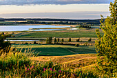 View from the Bakenberg, Moenchgut, Rügen, Ostseeküste, Mecklenburg-Western Pomerania, Germany