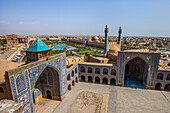 Königsmoschee am Naqsh-e Jahan Platz in Isfahan, Iran, Asien