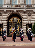 Changing of the Guard at Buckingham Palace, London, England, United Kingdom, Europe