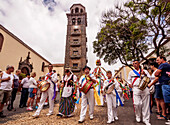 Romeria de San Benito de Abad, traditional street party in San Cristobal de La Laguna, Tenerife Island, Canary Islands, Spain, Europe
