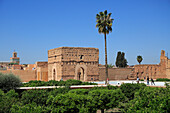 El Badi Palace (Badii Palace) (Badia Palace), The Incomparable Palace, 16th century, Marrakesh (Marrakech), Morocco, North Africa, Africa