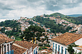 Ouro Preto, a former colonial mining town, UNESCO World Heritage Site, Minas Gerais, Brazil, South America