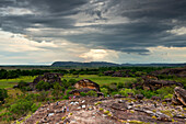 View from Ubirr over the flood plains of the East Aligator River