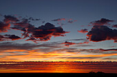 Sonnenaufgang vom Gipfel des Mt. Arapiles gesehen, Mt. Arapiles, Victoria, Australien