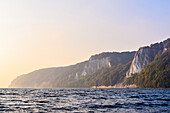 Chalk cliffs, Ruegen, Baltic Sea coast, Mecklenburg-Vorpommern, Germany