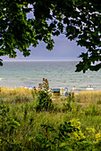 Strand von Göhren, Mönchgut Halbinsel, Rügen, Ostseeküste, Mecklenburg-Vorpommern Deutschland