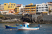 Im Hafen von Los Abrigos, Teneriffa, Kanaren, Kanarische Inseln, Islas Canarias, Atlantik, Spanien, Europa
