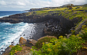 Wilde Felsküste vor Buenavista del Norte, Teneriffa, Kanaren, Kanarische Inseln, Islas Canarias, Atlantik, Spanien, Europa