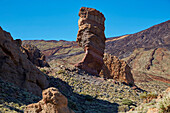 Los Roques de Garcia in den Canadas del Teide, Teide, Parque Nacional del Teide, Weltnaturerbe, Teneriffa, Kanaren, Kanarische Inseln, Islas Canarias, Spanien, Europa