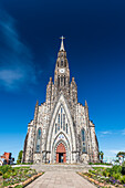 Rock Cathedral in central Canela, Rio Grande do Sul, Brazil