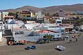 Playa Ajuy on the volcanic island of Fuerteventura, Canary Islands, Spain, Atlantic, Europe