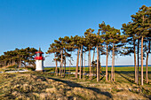 Leuchtturm Gellen, Insel Hiddensee, Mecklenburg-Vorpommern, Deutschland