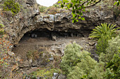 Parque Arqueologico de Belmaco, archaeological site, Cueva de Belmaco, cave of the aboriginals, UNESCO Biosphere Reserve, La Palma, Canary Islands, Spain, Europe
