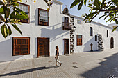 Calle Fernandez Tano, Altstadt, Los Llanos de Aridane, UNESCO Biosphärenreservat,  La Palma, Kanarische Inseln, Spanien, Europa