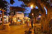 Plaza de la Alameda, square, Santa Cruz de La Palma, capital of the island, UNESCO Biosphere Reserve, La Palma, Canary Islands, Spain, Europe