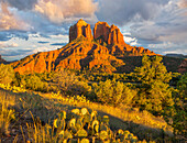 Rock formation, Cathedral Rock, Coconino National Forest, Arizona